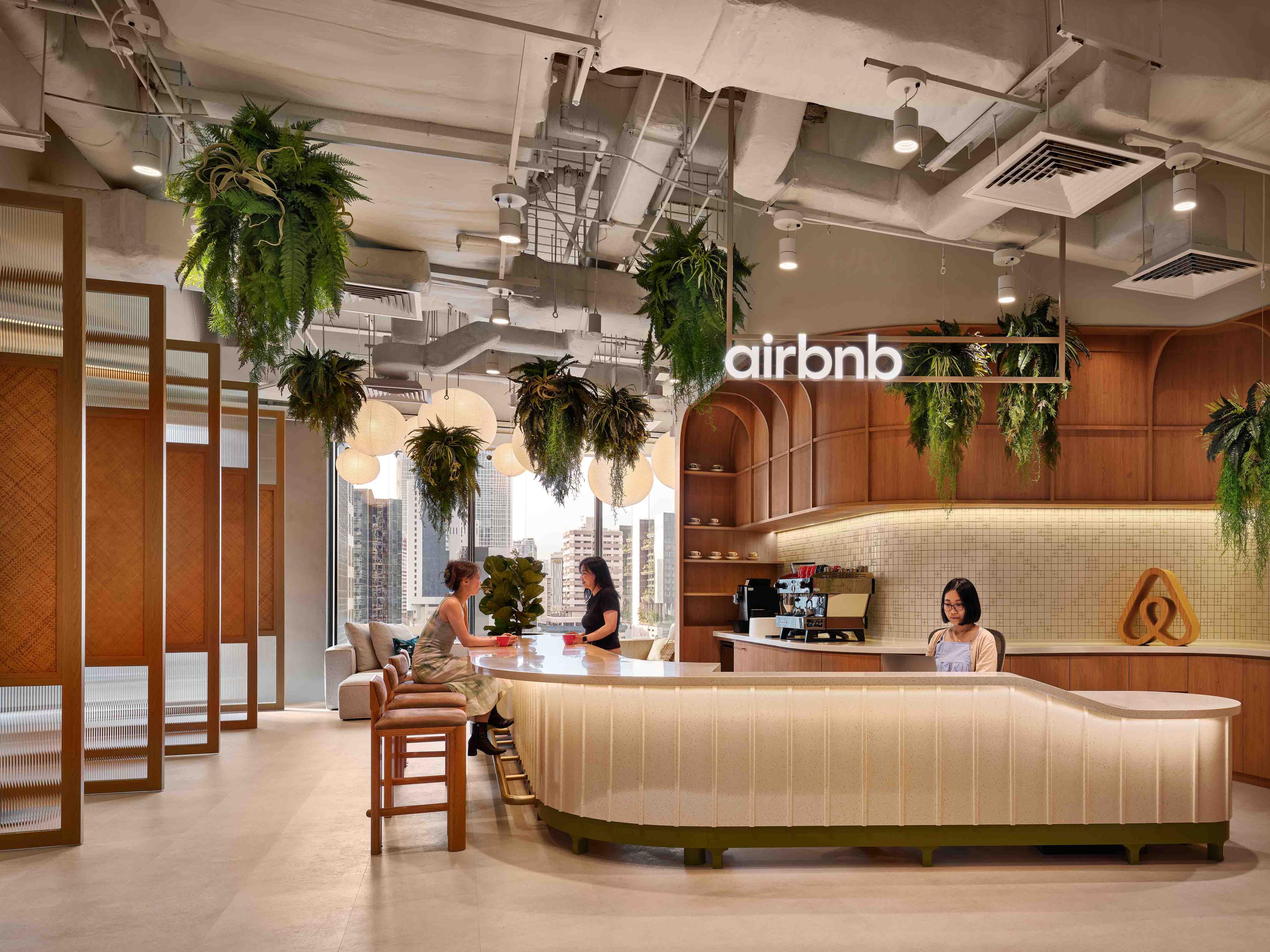 Airbnb Singapore workplace design 3