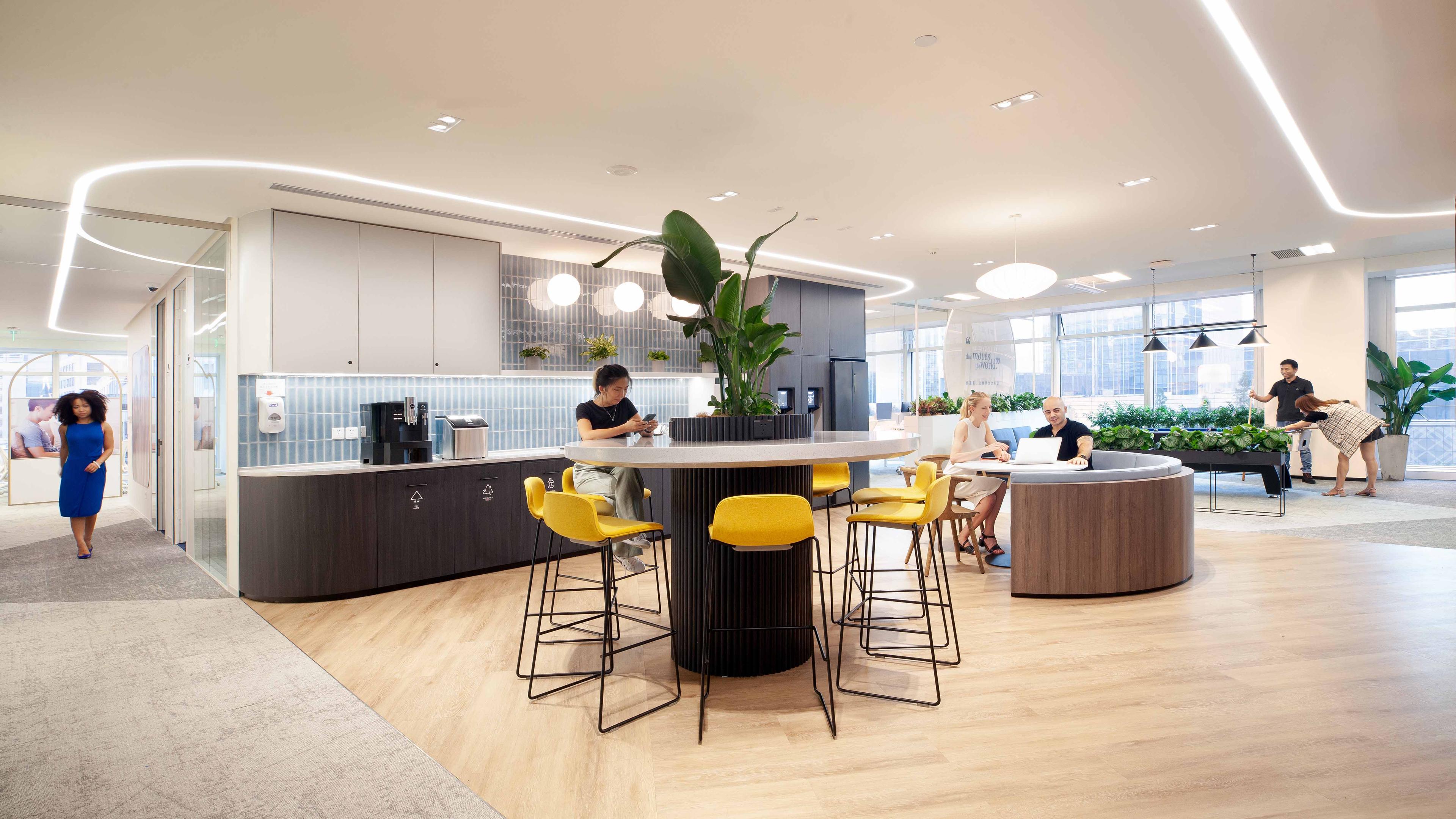 loreal-shanghai-work-cafe-space-matrix